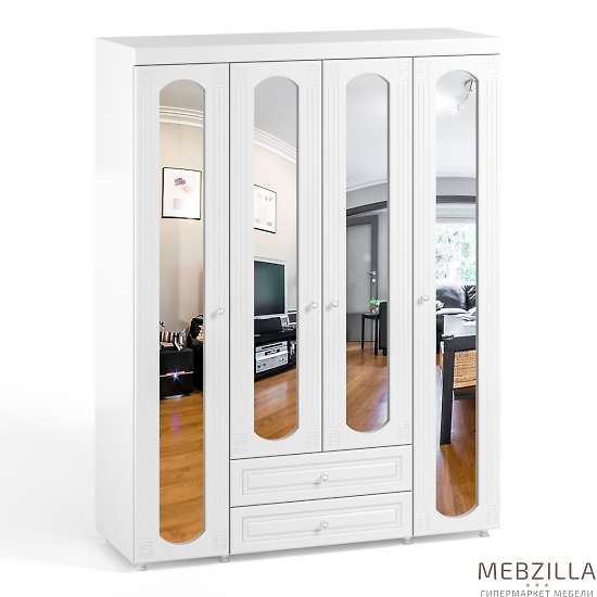 Купить шкаф четырехдверный афина аф-64 - 27 579 руб.