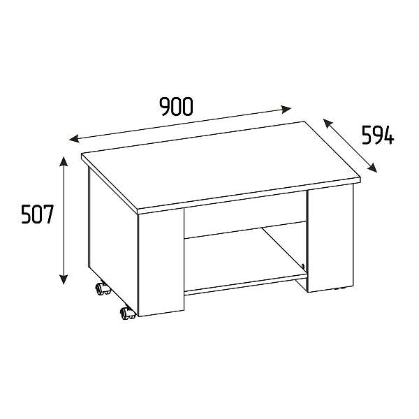 Купить стол-трансформер леон 219 - 12 260 руб.