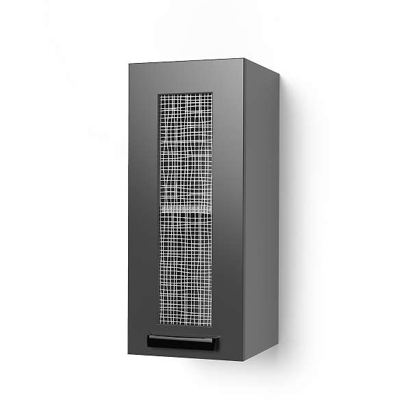 Купить шкаф навесной со стеклом крафт швс 300 - 3 362 ₽