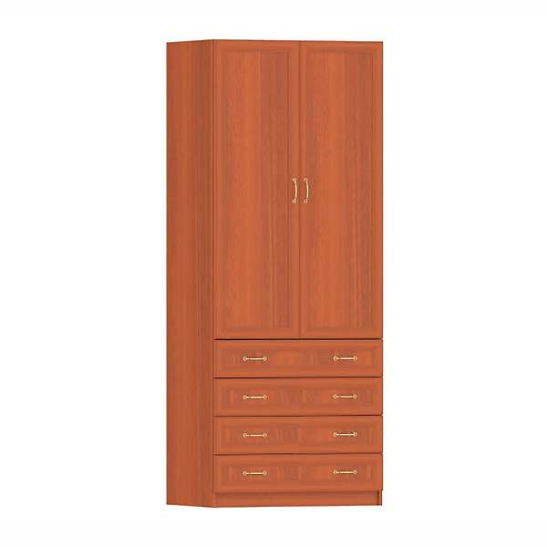 Купить шкаф двухдверный платяной с ящиками эльза эл-10 - 20 430 руб.