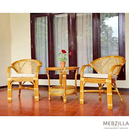 Купить комплект кофейный (стол + 2 кресла) 02/15а+11/24-в - 28 533 ₽