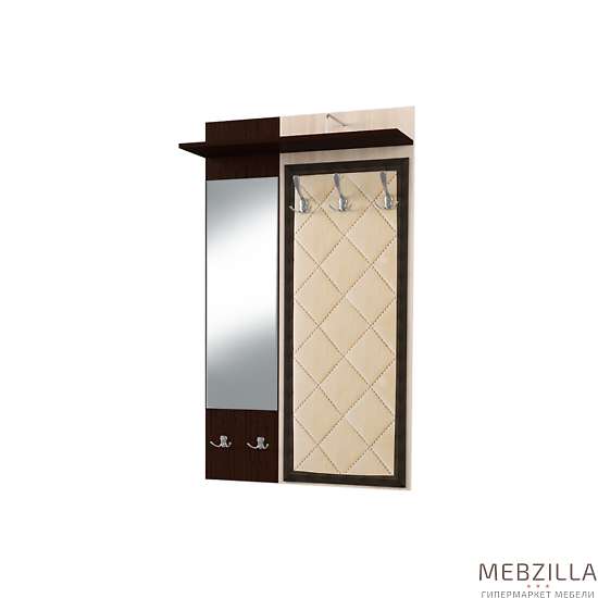 Купить вешалка настенная с зеркалом кристина - 9 690 руб.