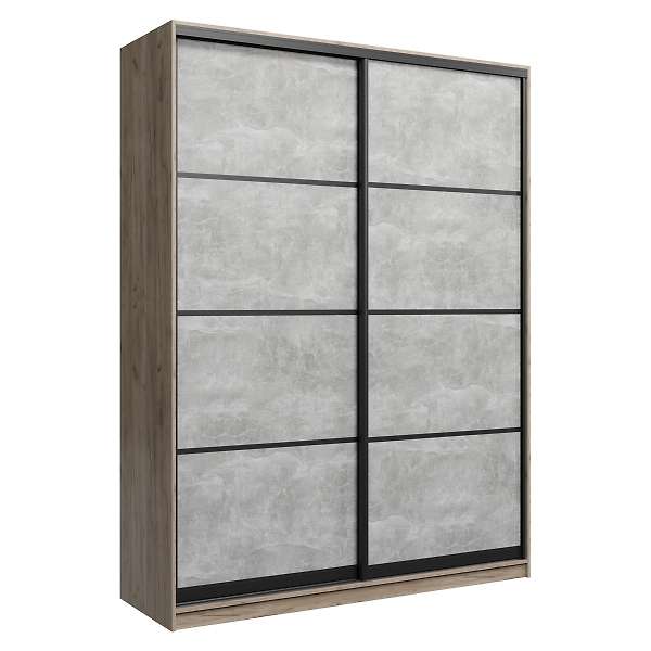 Купить шкаф-купе двухдверный лофт 190 - 32 490 руб.