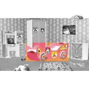 Кровать Принцесса Карета