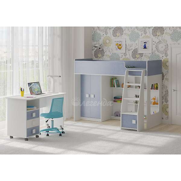 Купить кровать-чердак легенда 42.1.6 - 26 680 ₽