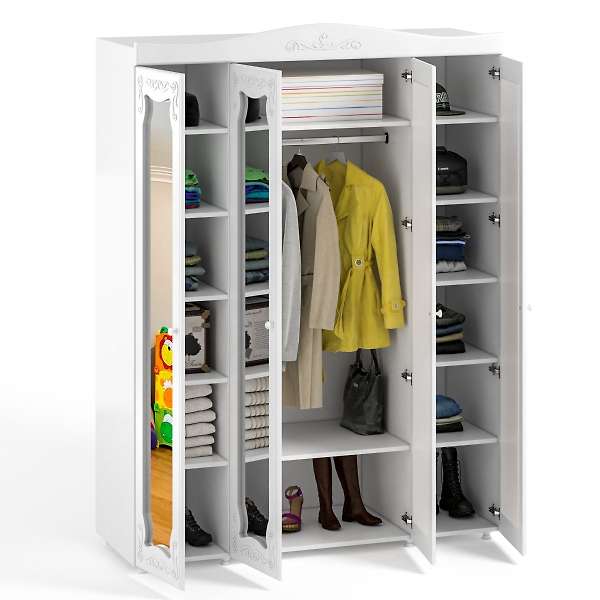 Купить шкаф четырехдверный италия ит-61 - 33 726 руб.