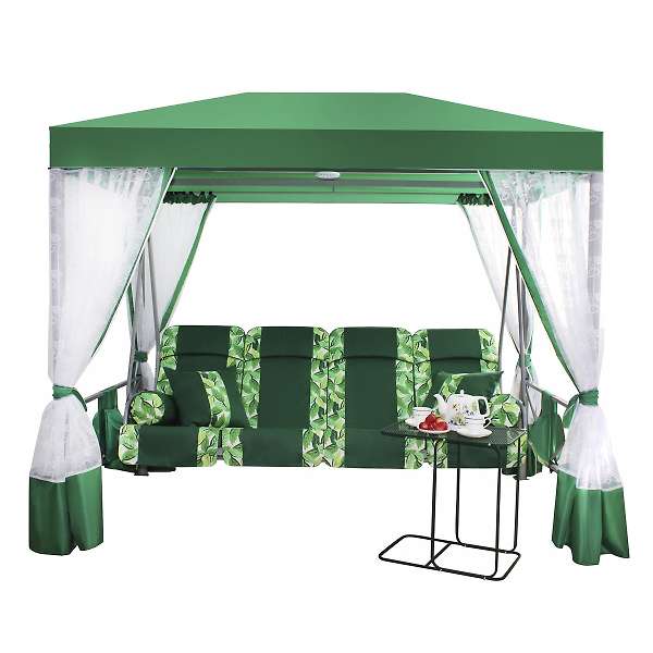 Купить качели-беседка садовые премиум - 48 290 ₽