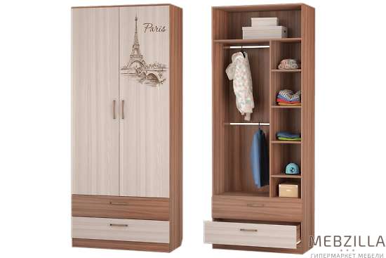 Купить шкаф для одежды с ящиками вояж - 21 859 руб.