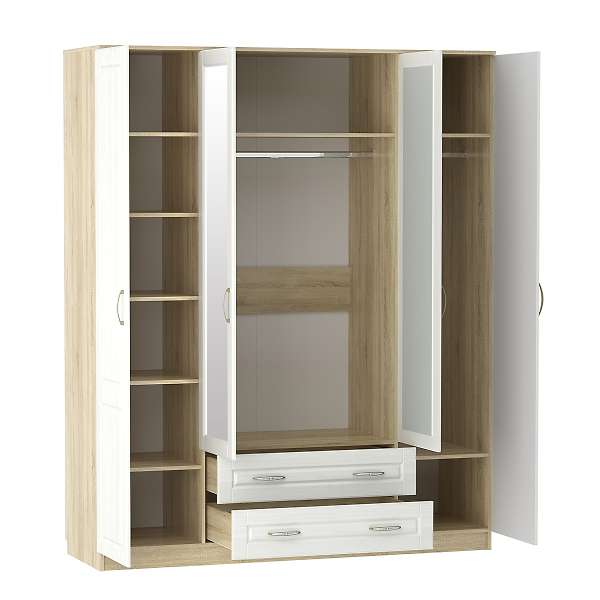 Купить шкаф комбинированный оливия нм 011.84 х - 39 999 руб.