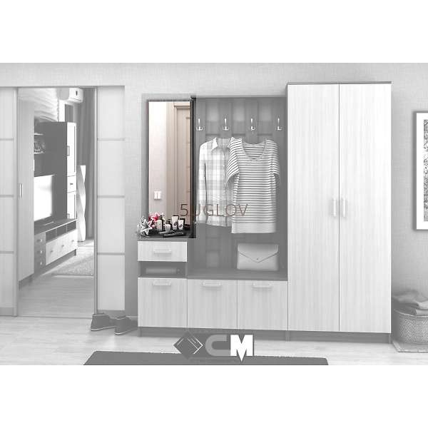 Купить зеркало прямоугольное лдсп машенька зр 201 - 2 081 руб.