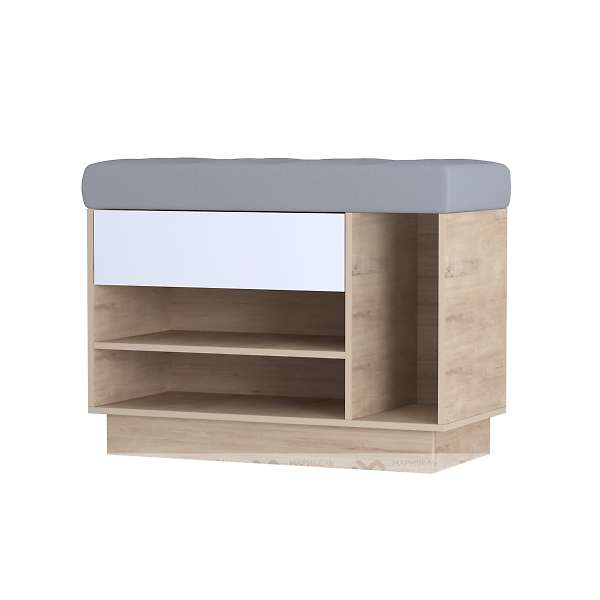 Купить тумба для обуви с мягким элементом loft визит-3 - 8 690 руб.