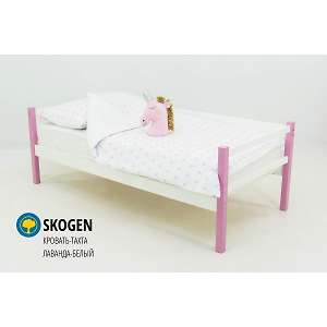Кровать-тахта Svogen Лаванда-белый