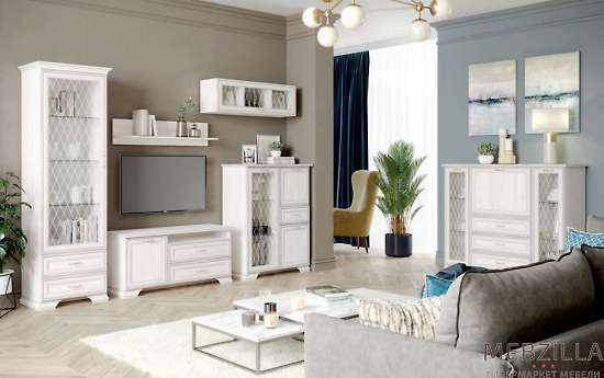 Купить гостиная в классическом стиле николь. комплект 1 - 75 998 руб.