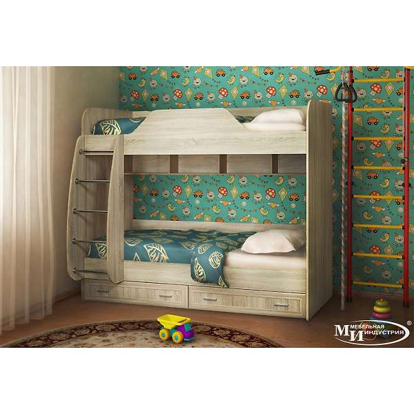 Купить кровать двухъярусная дана дн-84 - 23 091 руб.
