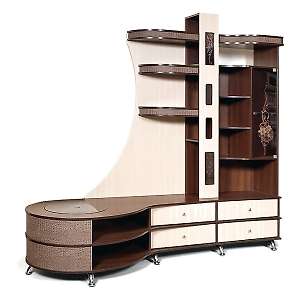 Шкаф комбинированный с тумбой Орфей-12 Л КМК 0365.2