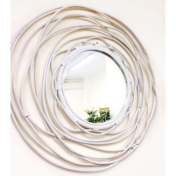 Купить зеркало из натурального ротанга 50/02-м - 7 156 ₽