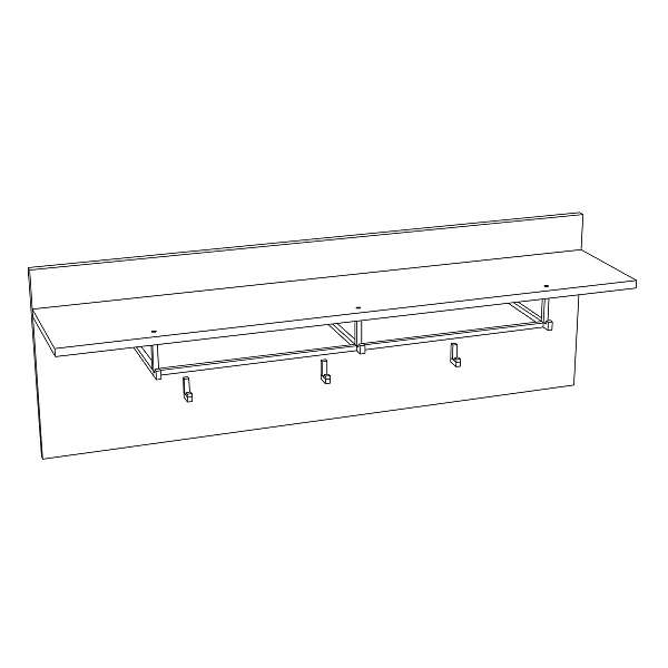 Купить вешалка livorno нм 013.20-01 - 4 999 руб.