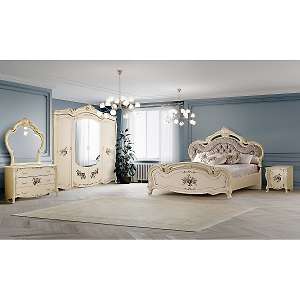 Спальный комплект четырехдверный Альба