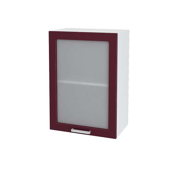 Купить шкаф навесной со стеклом джулия швс 500-720 - 3 425 ₽