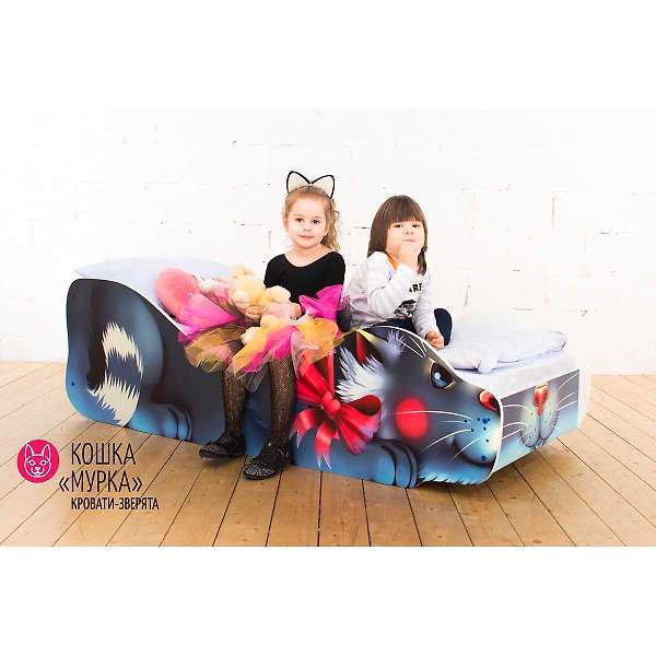 Купить кровать-зверенок кошка-мурка - 8 690 ₽