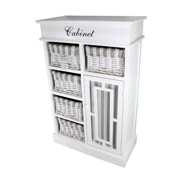 Купить комод с пятью корзинами и дверцей hx-300z - 11 513 ₽