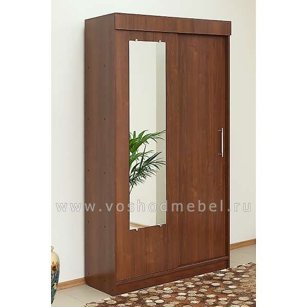 Купить шкаф-купе двухдверный кх2/42/1з холл - 11 476 руб.