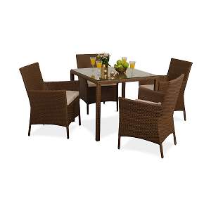 Комплект обеденный Капри с квадратным столом