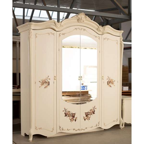 Купить шкаф четырехдверный с зеркалами альба - 44 550 руб.