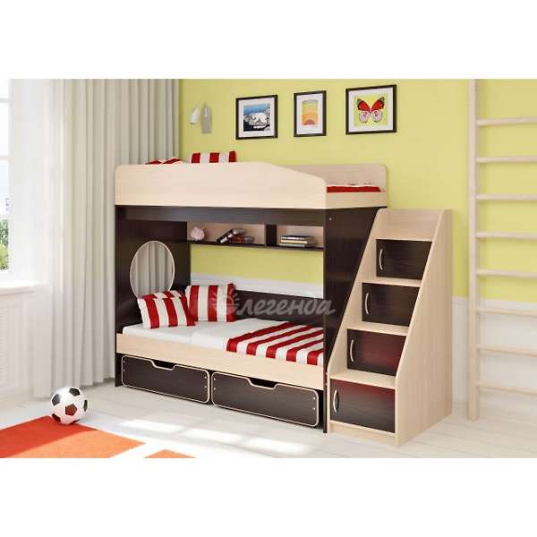 Купить кровать двухъярусная легенда 10.3 - 29 280 ₽