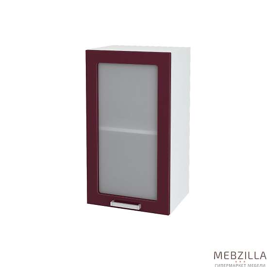 Купить шкаф навесной со стеклом мария швс 400-720 - 3 157 ₽