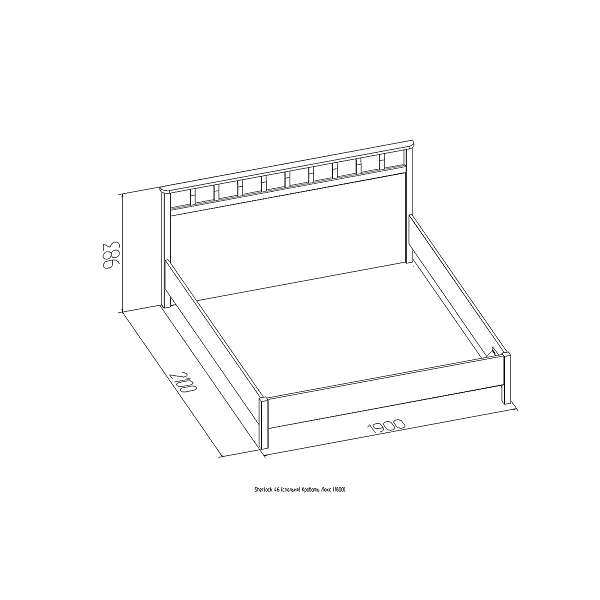 Купить кровать-люкс 46 sherlock - 11 004 руб.