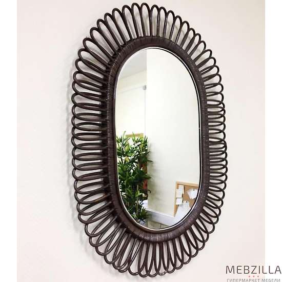 Купить зеркало из натурального ротанга 50/03-м - 9 435 ₽