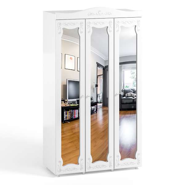 Купить шкаф трехдверный италия ит-55 - 26 952 руб.