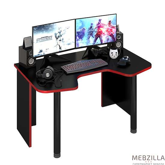 Купить стол компьютерный скл-игр140ч - 9 790 руб.