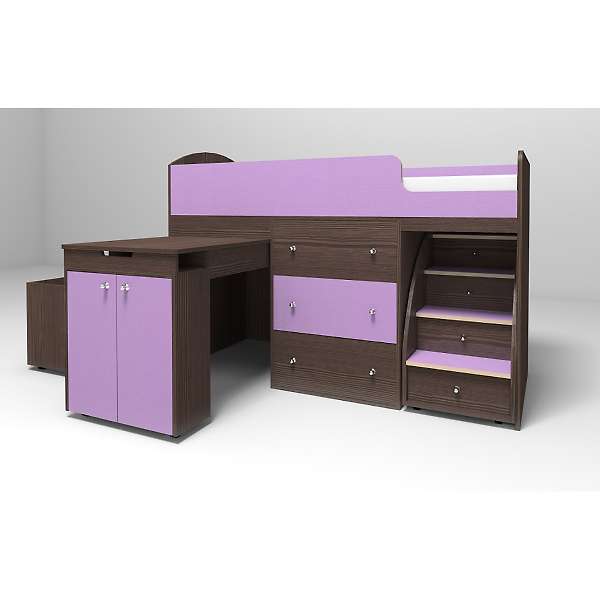 Купить кровать-чердак 800х1800 малыш - 28 290 руб.