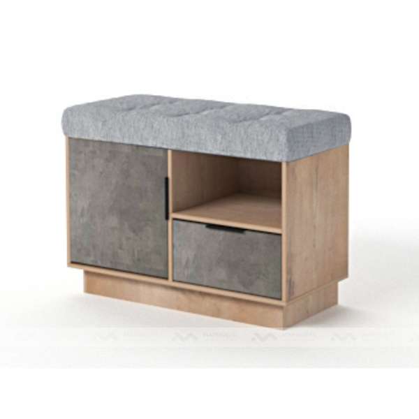 Купить тумба для обуви с мягким элементом в-1 loft визит-3 - 10 140 руб.