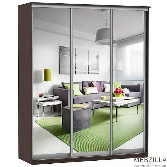 Купить шкаф-купе модерн 2362 (зеркало, 3 секции) - 41 186 руб.