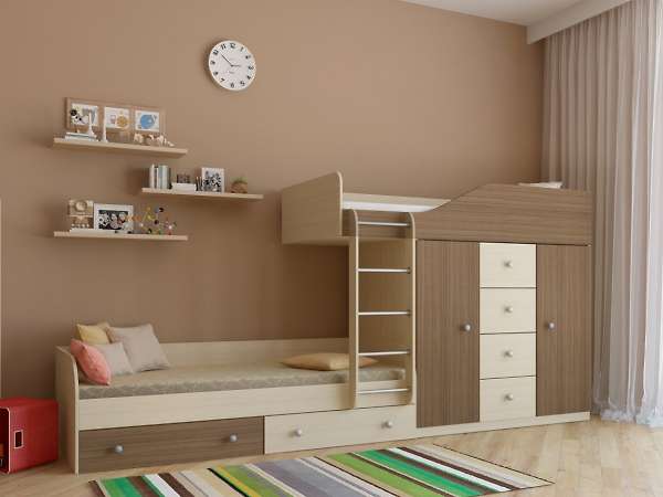 Купить кровать двухъярусная астра 6 - 34 900 руб.