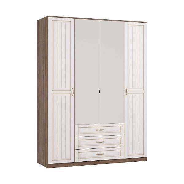 Купить шкаф четырехдверный изабелла шк-1 - 61 530 ₽