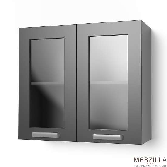 Купить шкаф навесной со стеклом 800 луксор 8вс - 6 586 ₽