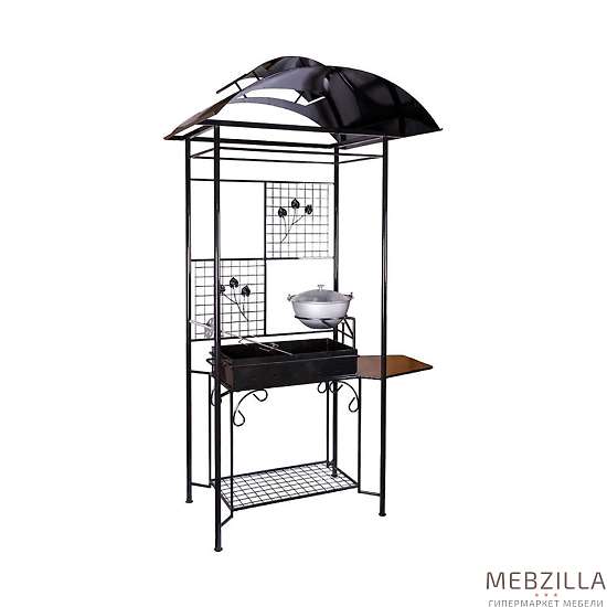 Купить мангал дачный мд-5 с крышей - 18 350 руб.