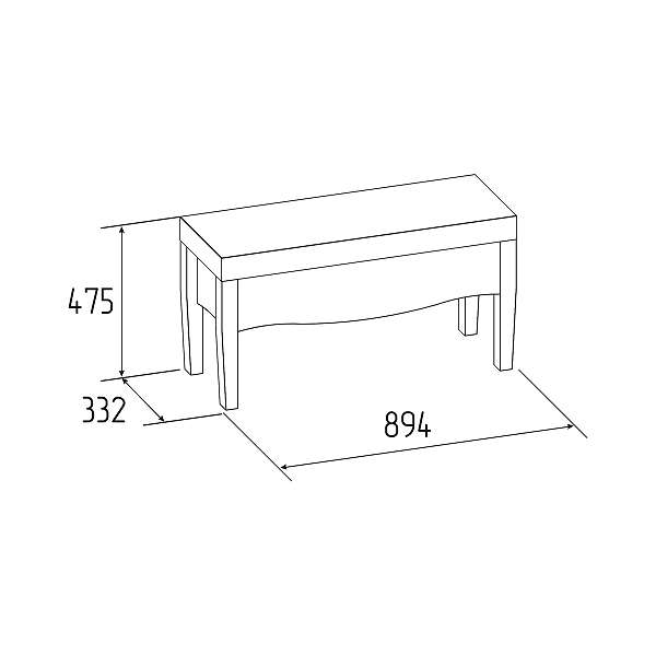 Купить пуф 50 brownie - 8 900 руб.
