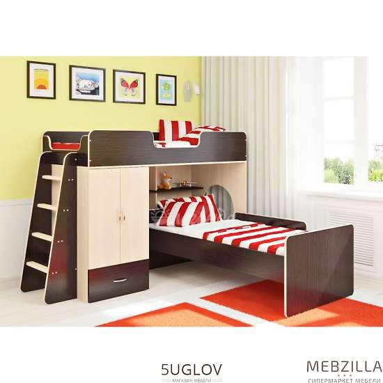 Купить кровать двухъярусная легенда 3.4 - 25 720 ₽