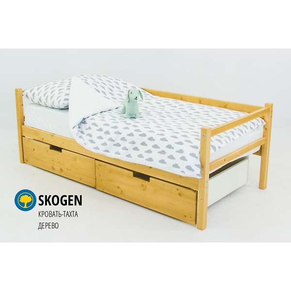 Купить кровать-тахта svogen дерево-белый - 8 990 руб.