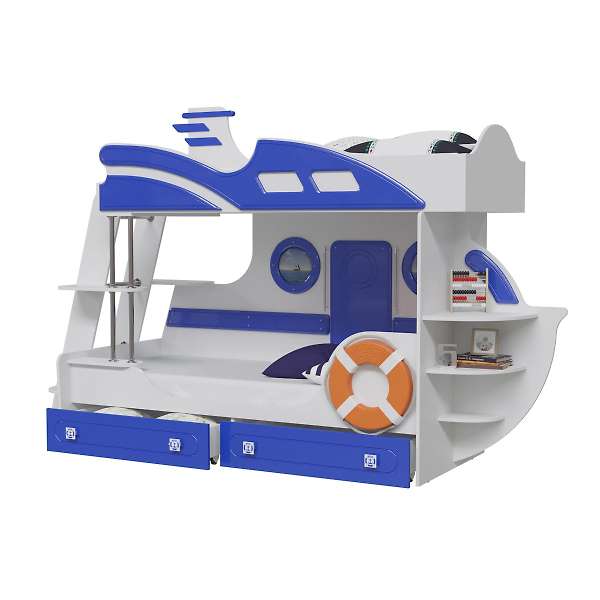 Купить кровать парус двухъярусная яхта-2 - 36 525 руб.