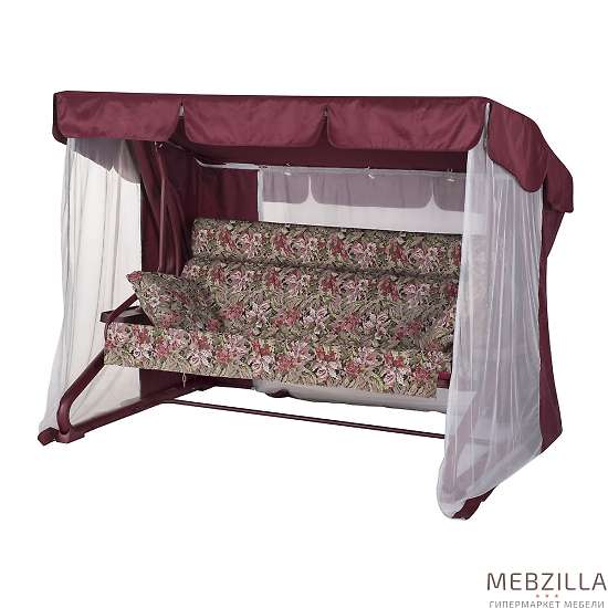 Купить качели садовые валенсия винный - 45 490 руб.