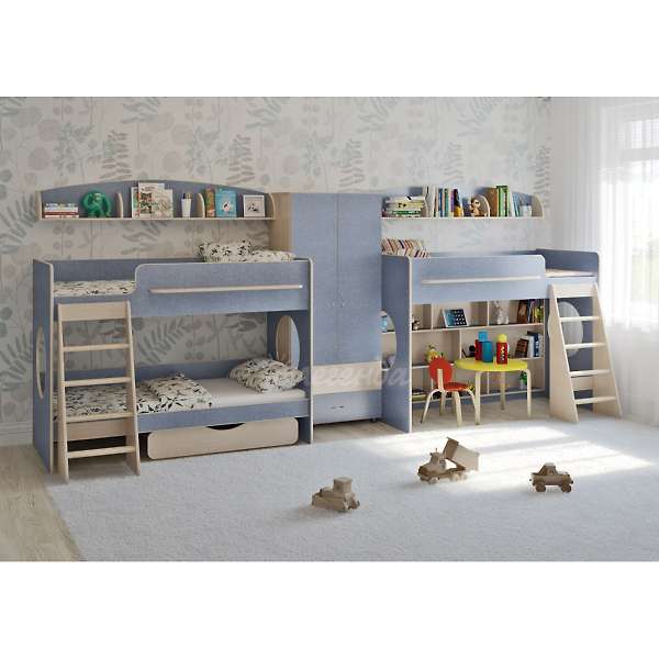 Купить кровать трехъярусная легенда 25.4 - 52 320 ₽