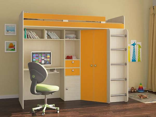 Купить кровать-чердак астра - 24 500 руб.