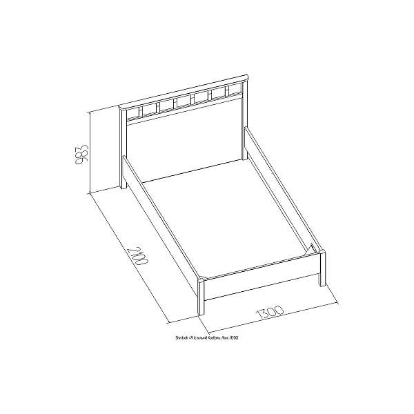 Купить кровать-люкс 49 sherlock - 8 774 руб.