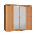 В продаже четырёхдверные шкафы-купе недорого Купить четырёхдверный шкаф-купе по акции